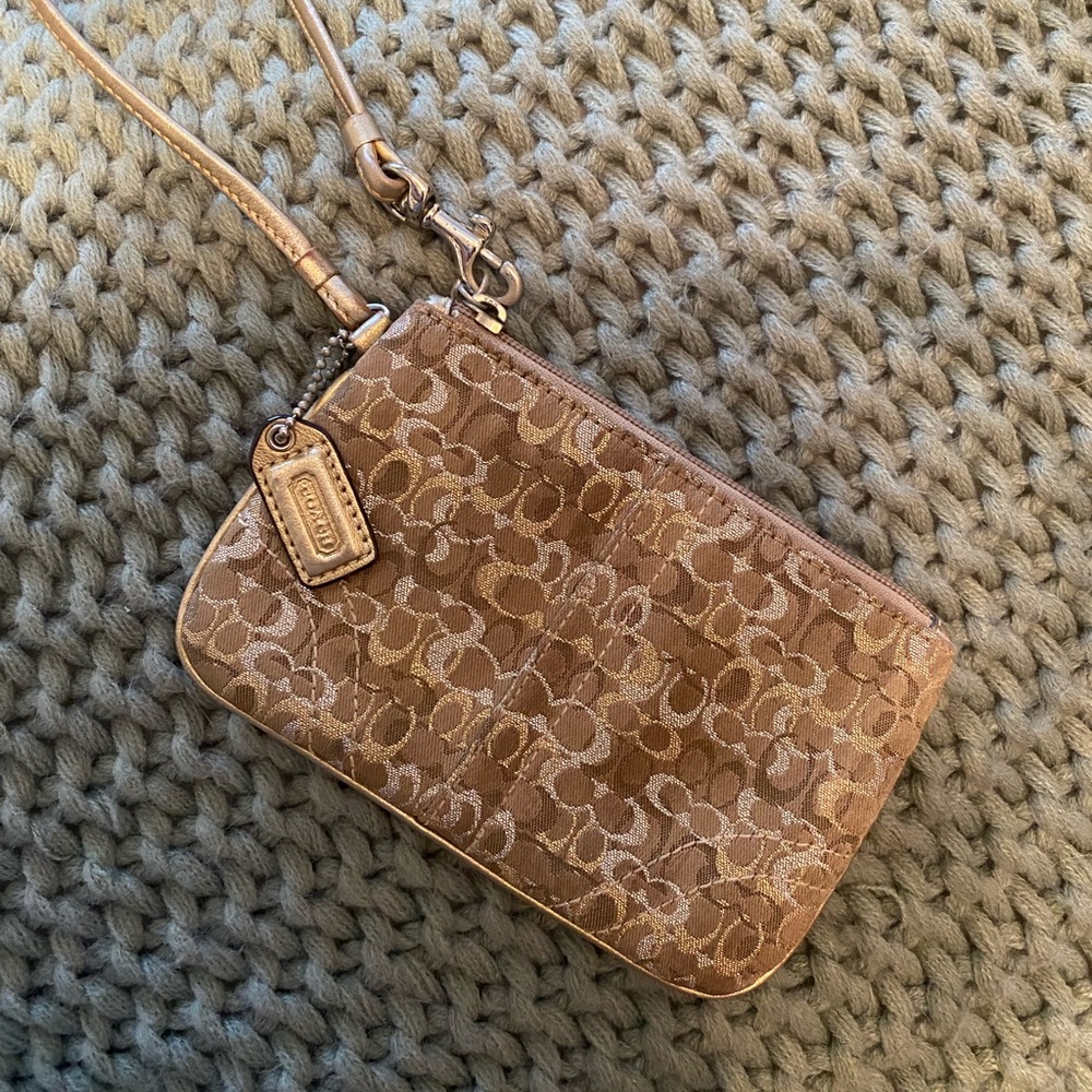 Coach wristlet